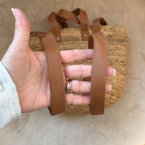? BOHO CHIC? XIX Palms Jute Shore Break Insulated Backpack Cooler main image 5